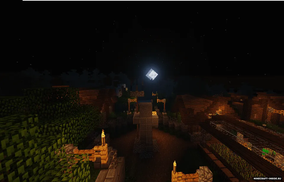 Qishloqning daryo bo'yi remeyki — Minecraft xarita, rasm 5