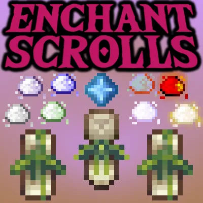 Enchant Scrolls — Minecraft mod, rasm 1