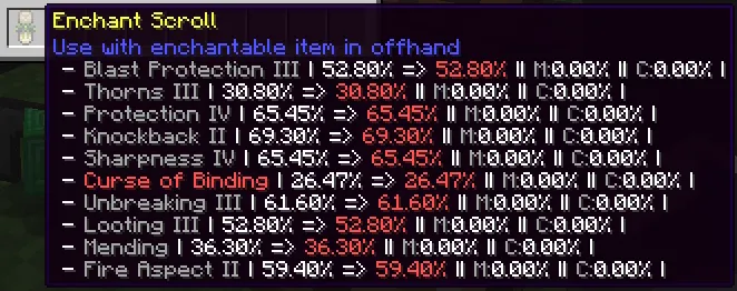 Enchant Scrolls — Minecraft mod, rasm 2