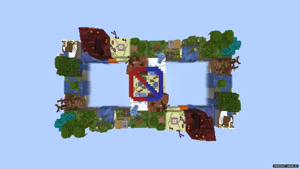 Chunk Fight — Minecraft xarita, rasm 2