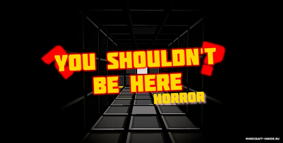 You shouldn't be here — Minecraft xarita, rasm 8