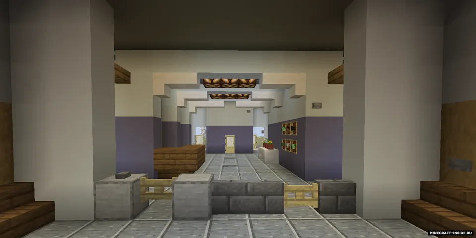 17-maktab - Temirtau — Minecraft xarita, rasm 3