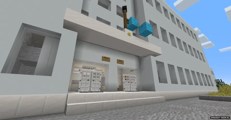 17-maktab - Temirtau — Minecraft xarita, rasm 4