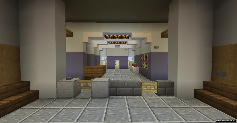 17-maktab - Temirtau — Minecraft xarita, rasm 5