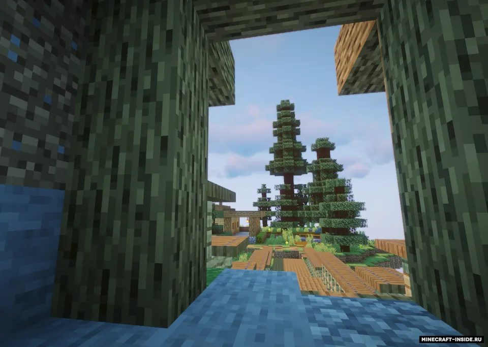 Flying Village 2 — Minecraft xarita, rasm 4