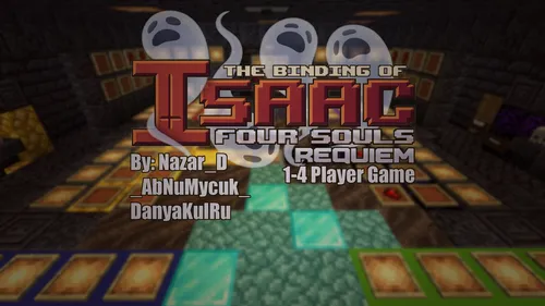 TBOI: Four Souls +Requiem RUS — Minecraft xarita, rasm 1