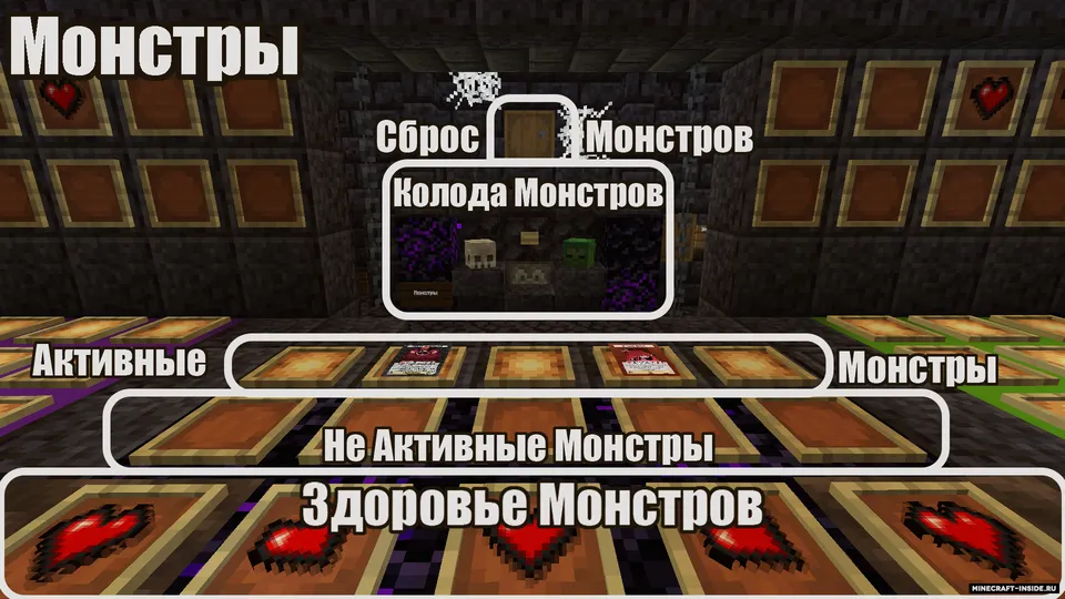 TBOI: Four Souls +Requiem RUS — Minecraft xarita, rasm 5