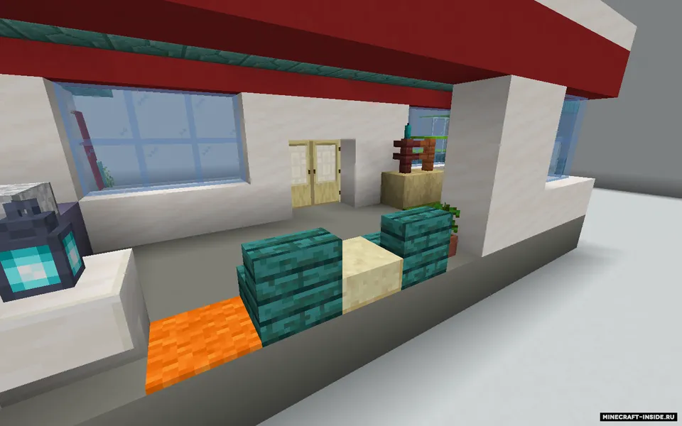Lego City Hospital — Minecraft xarita, rasm 3
