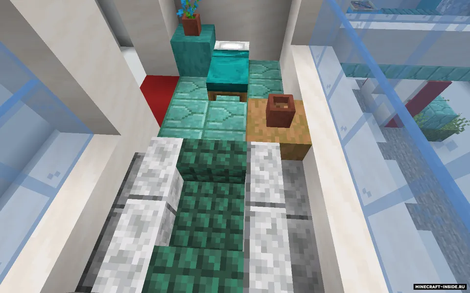 Lego City Hospital — Minecraft xarita, rasm 7