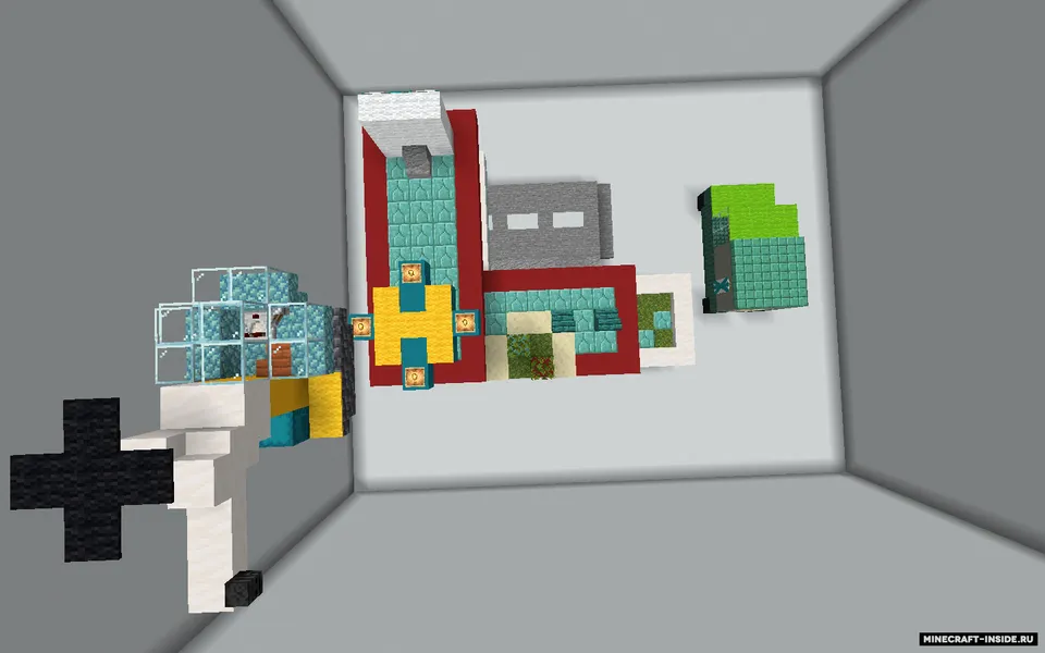 Lego City Hospital — Minecraft xarita, rasm 8