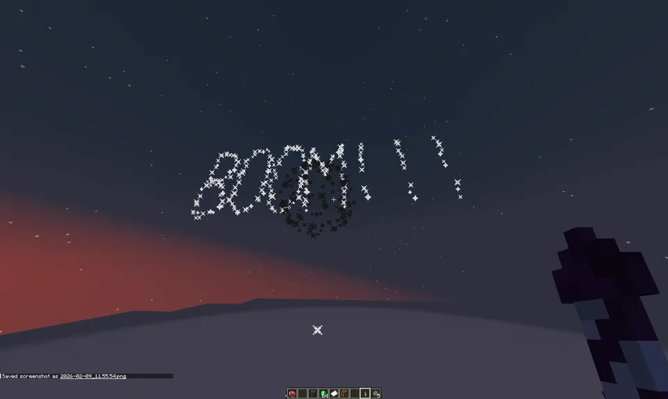 Custom Firework — Minecraft mod, rasm 4