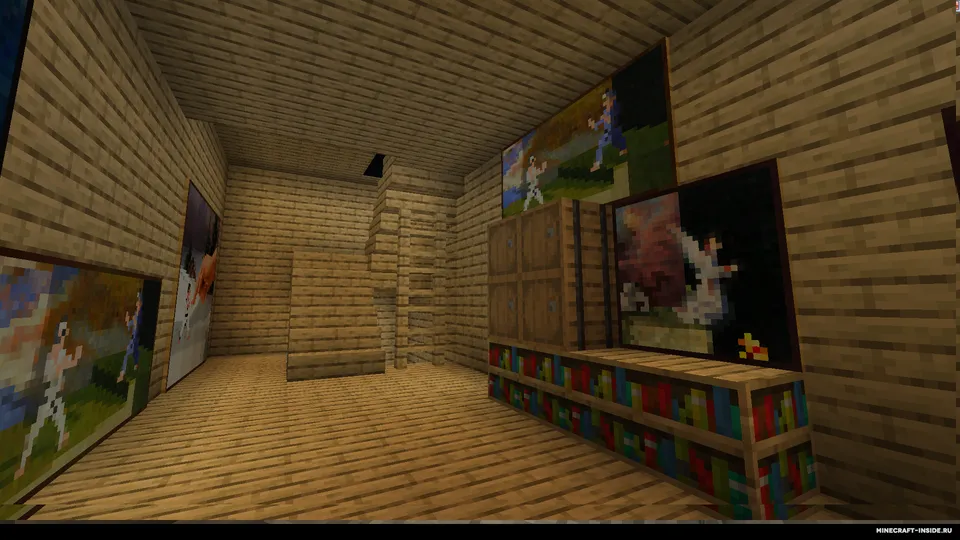 Uydan qochish — Minecraft xarita, rasm 4