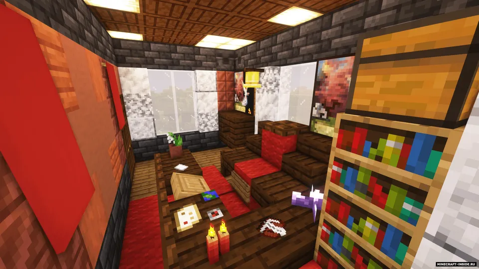 Qasrdagi yashirinish — Minecraft xarita, rasm 8