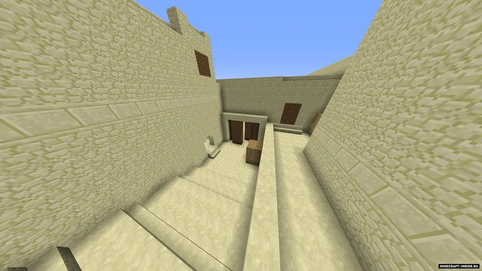CSJE: de_dust2 — Minecraft xarita, rasm 3