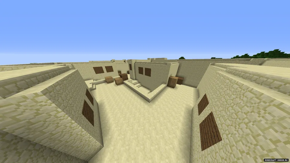 CSJE: de_dust2 — Minecraft xarita, rasm 5