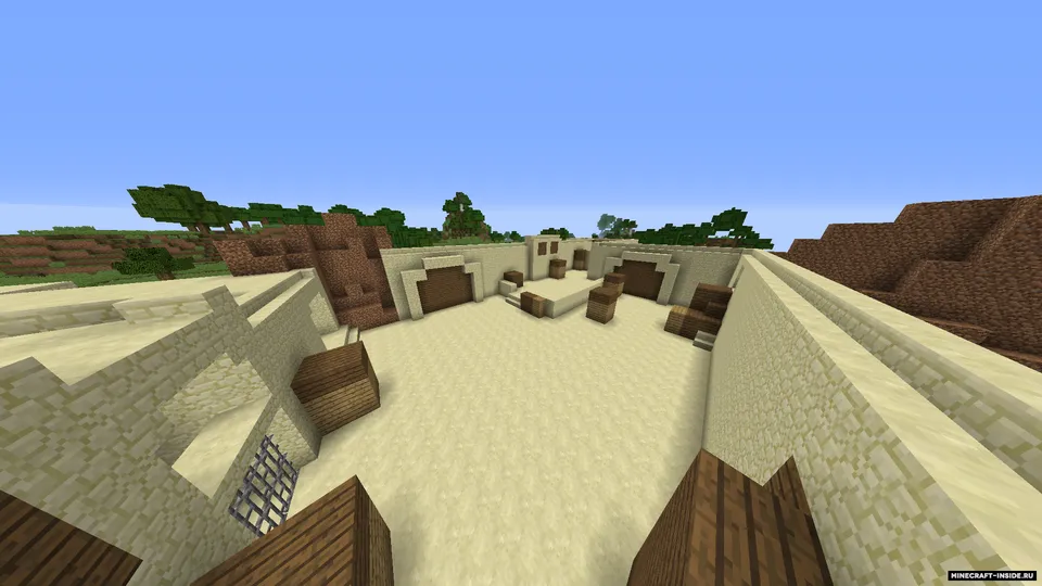 CSJE: de_dust2 — Minecraft xarita, rasm 6