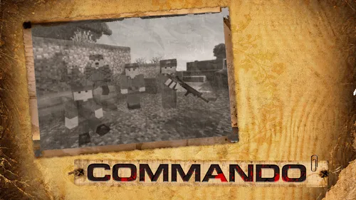 Commando — Minecraft xarita, rasm 1