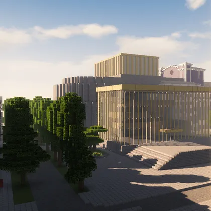 Perm opera teatri yangi sahnasi — Minecraft xarita, rasm 1