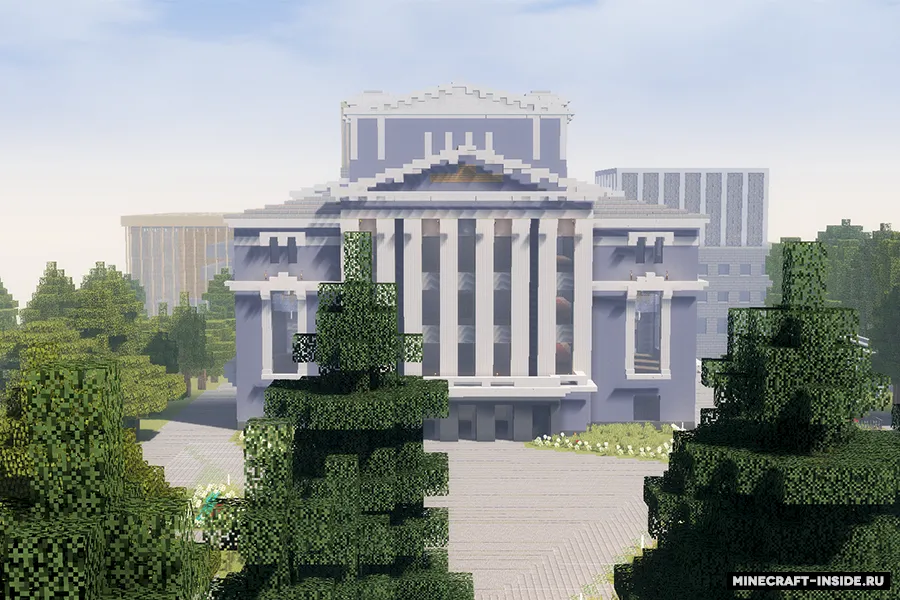 Perm opera teatri yangi sahnasi — Minecraft xarita, rasm 7
