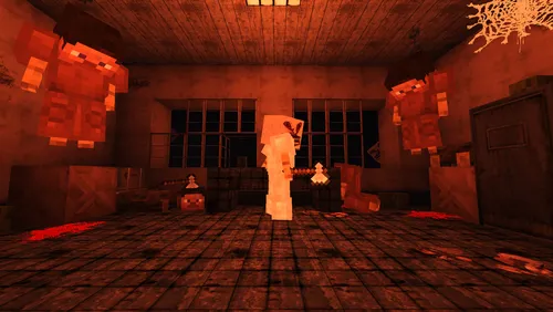 After 23:00, do not leave the house — Minecraft xarita, rasm 1