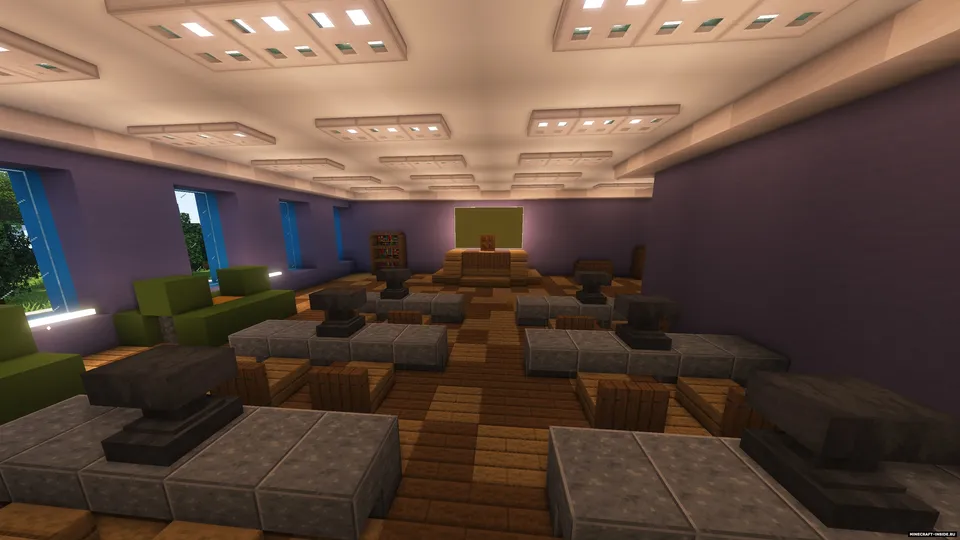 2-gimnaziya | 12-maktab — Minecraft xarita, rasm 6