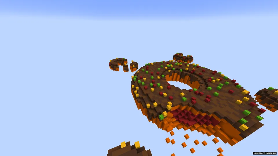 Not Just Spleef - Yangi telba spleef — Minecraft xarita, rasm 5