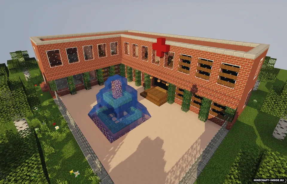 Hospital — Minecraft xarita, rasm 2