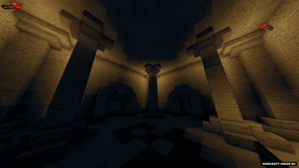 Pyramid Secrets — Minecraft xarita, rasm 2