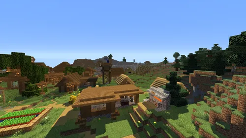 Ajoyib qishloqcha — Minecraft xarita, rasm 1