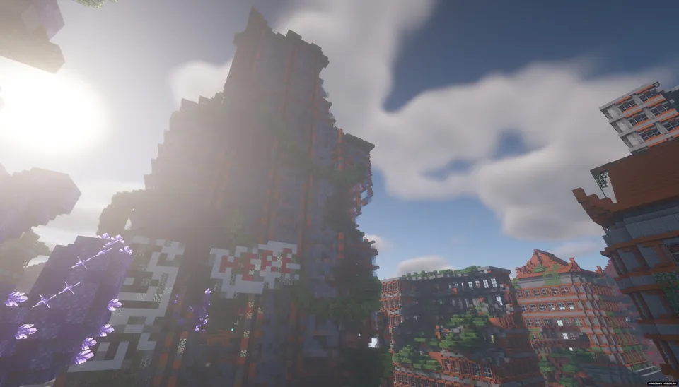 Uzoq safar // Distant journey — Minecraft xarita, rasm 4
