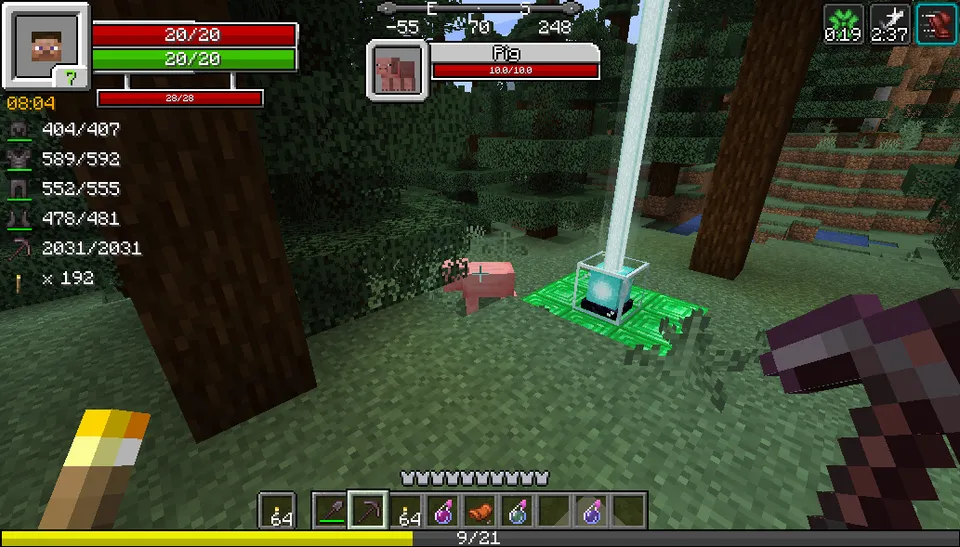 RPG-Hud — Minecraft mod, rasm 3