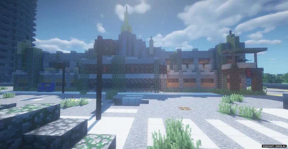 Open World da zombi apokalipsisi — Minecraft xarita, rasm 4
