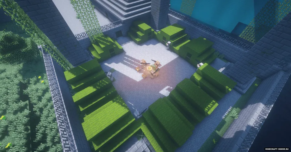 Open World da zombi apokalipsisi — Minecraft xarita, rasm 5