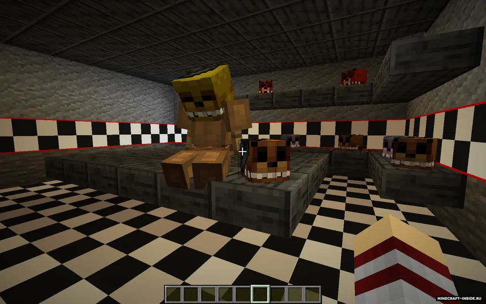 Five Night's At Freddy - RolePlay — Minecraft xarita, rasm 4