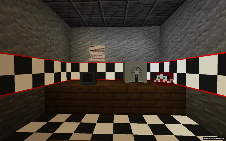 Five Night's At Freddy - RolePlay — Minecraft xarita, rasm 5
