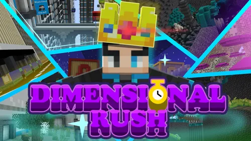 Dimensional Rush — Minecraft xarita, rasm 1