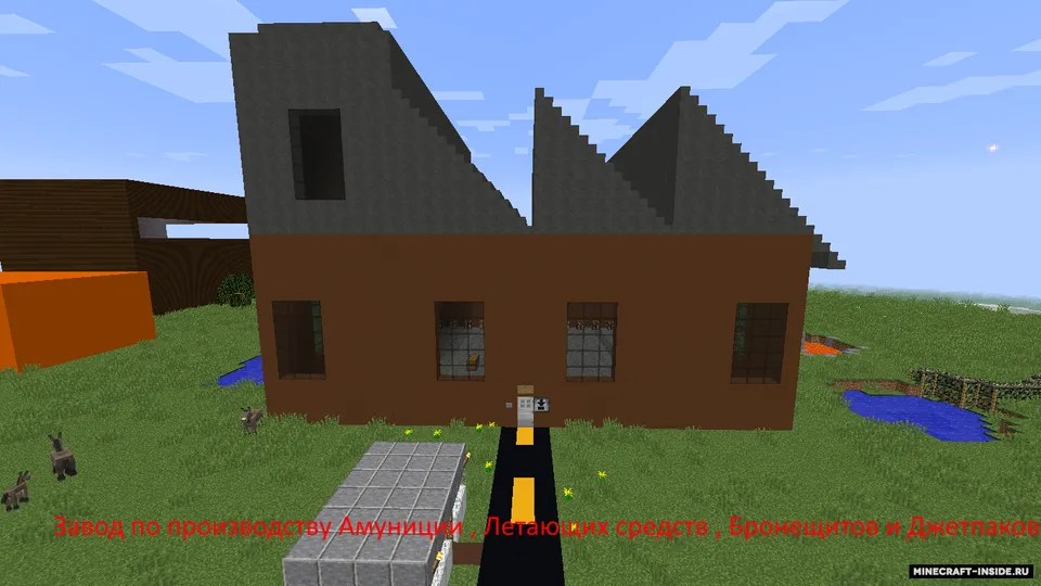 Pirojnyak virtual shaharchasi — Minecraft xarita, rasm 7