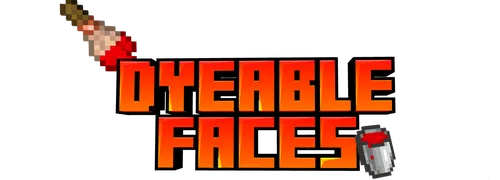 Dyable Faces — Minecraft mod, rasm 1