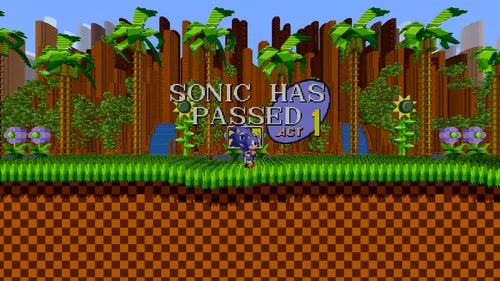 Sonic: Green Hill Zone — Minecraft xarita, rasm 1