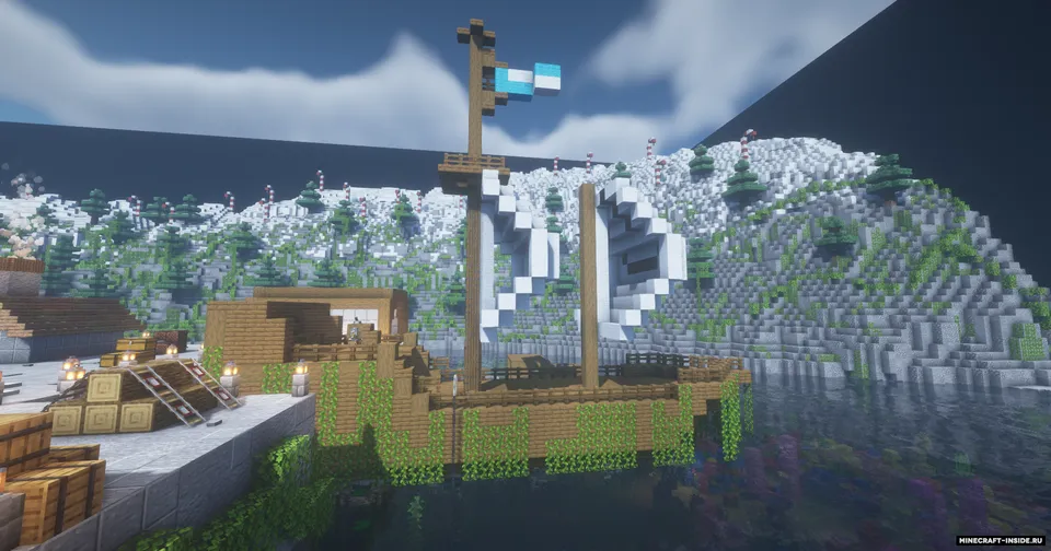Yangi yil porti uchun jang — Minecraft xarita, rasm 2