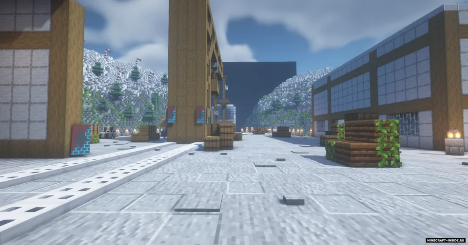 Yangi yil porti uchun jang — Minecraft xarita, rasm 3