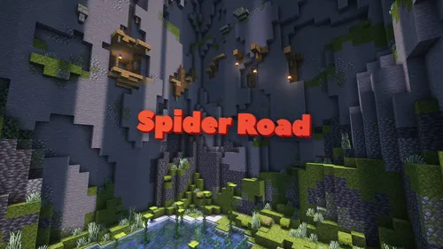 Spider Road — Minecraft xarita, rasm 1