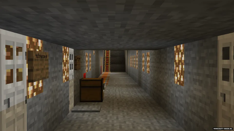 Ostki bazaga ega oroldagi uycha — Minecraft xarita, rasm 2