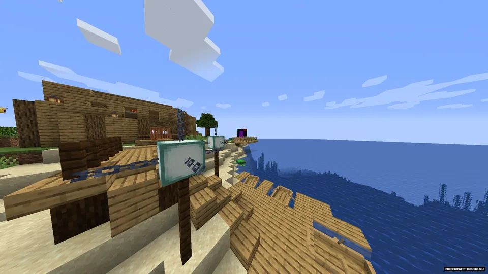 Ostki bazaga ega oroldagi uycha — Minecraft xarita, rasm 3
