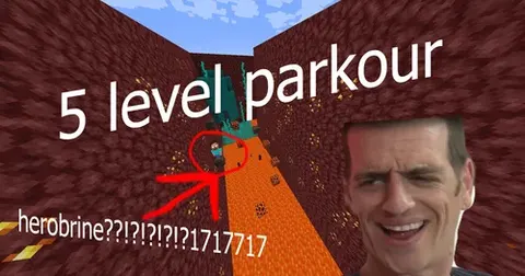 5 level parkour