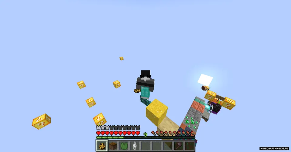 One Lucky Sky Block — Minecraft xarita, rasm 5