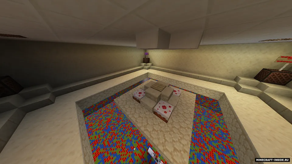 Battle in infinity / backrooms — Minecraft xarita, rasm 2