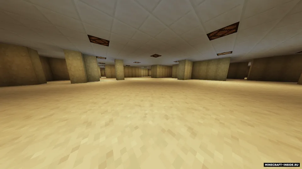 Battle in infinity / backrooms — Minecraft xarita, rasm 3