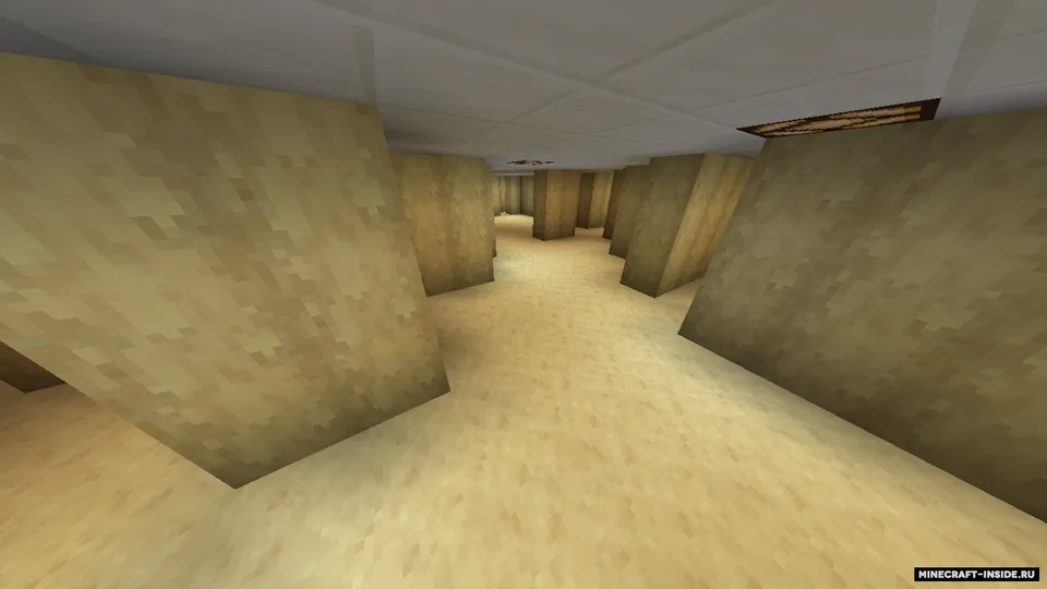 Battle in infinity / backrooms — Minecraft xarita, rasm 4