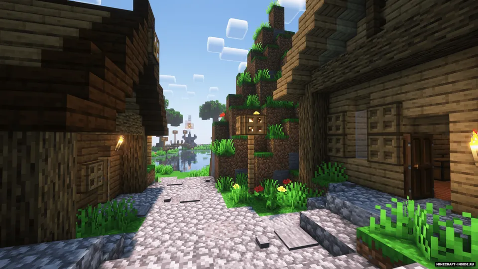 FlyWorld spavni — Minecraft xarita, rasm 3